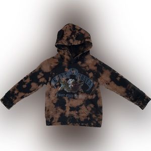 Guns N Roses tie dye hoodie size:18M